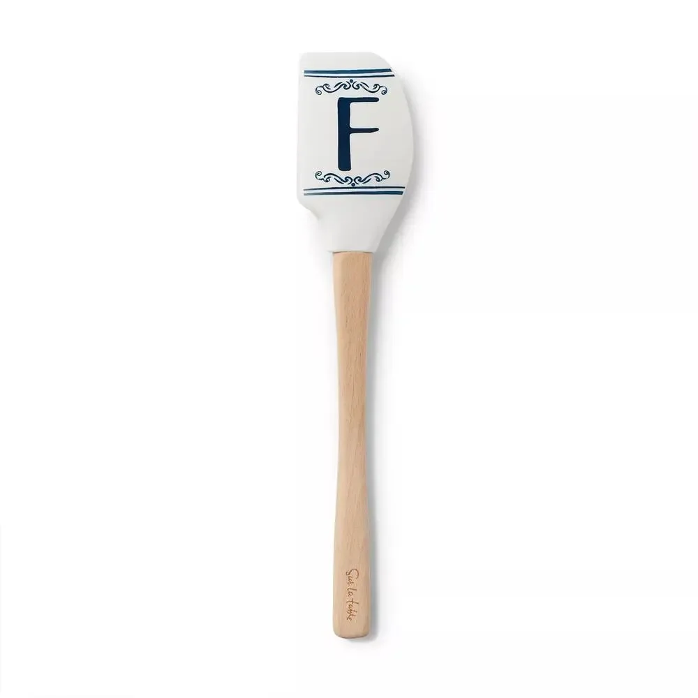 NEW Sur La Table Monogram Silicone Head Spatula Letter